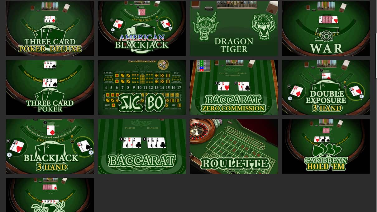 Habanero Table Games