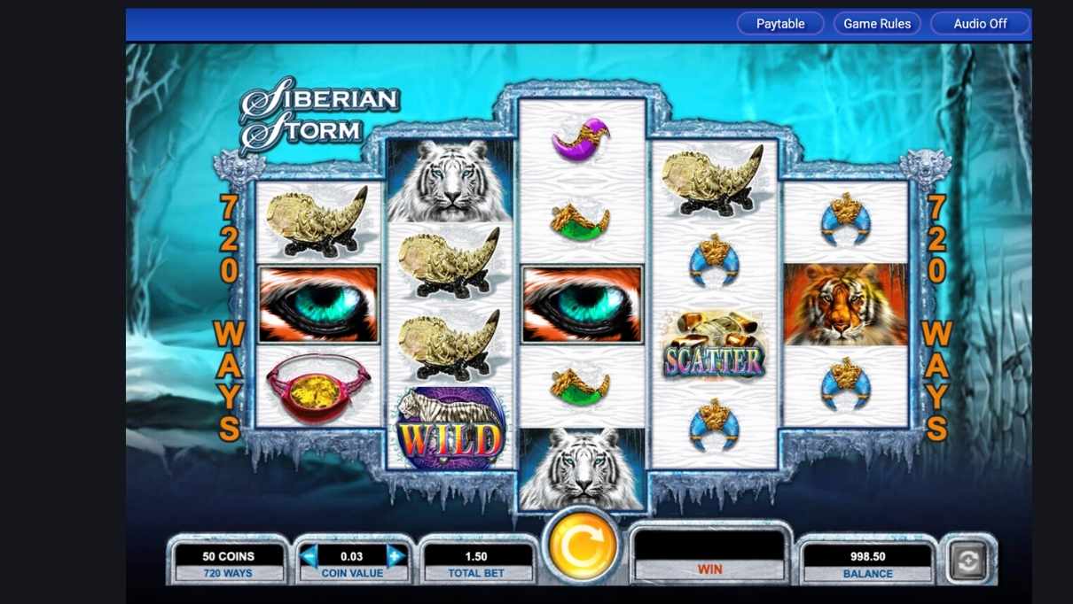 Siberian Storm IGT slots