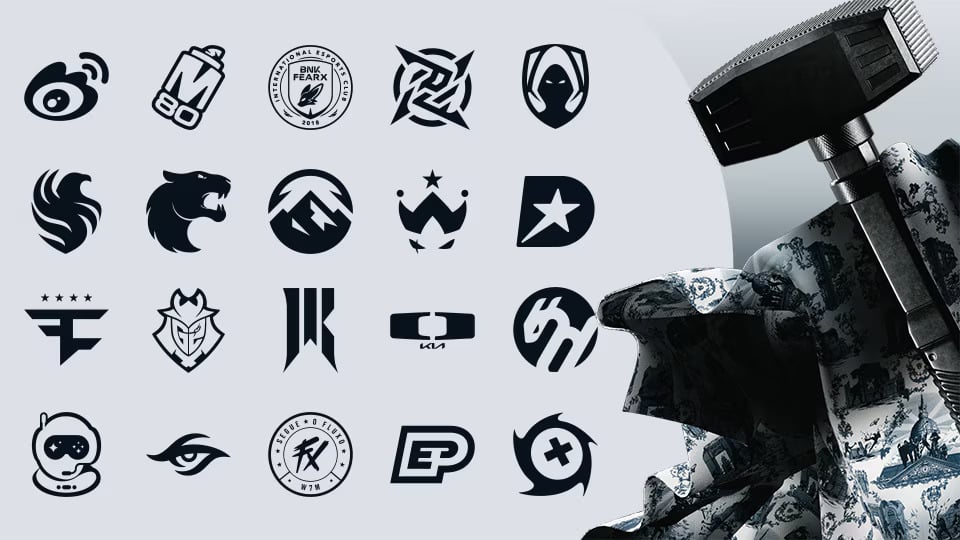 Six Invitational 2026 competing teams, now including Team Heretics