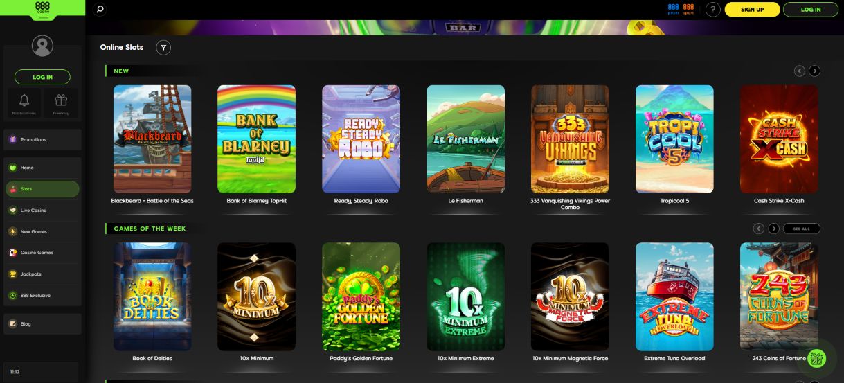 Yggdrasil Casinos 888Casino