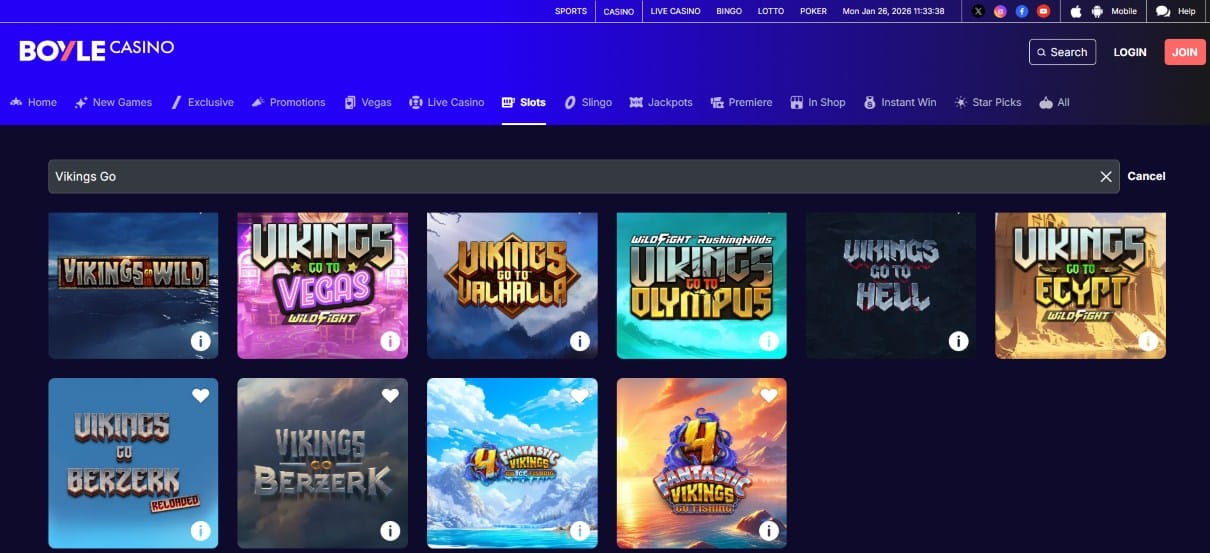 Yggdrasil Casinos BoyleSports