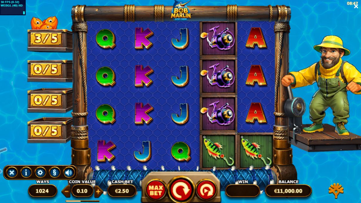 Yggdrasil Gaming Bob Marlin Goes Deep