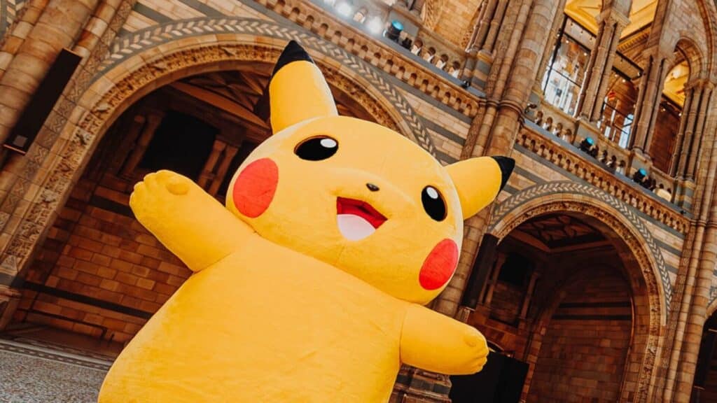 Pokémon Natural History Museum London pop-up sells out immediately