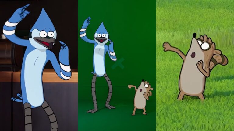 Regular Show Fortnite collaboration skins