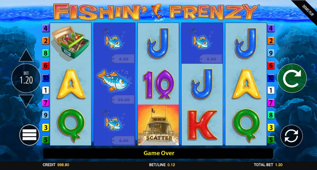 Fishin Frenzy slot review