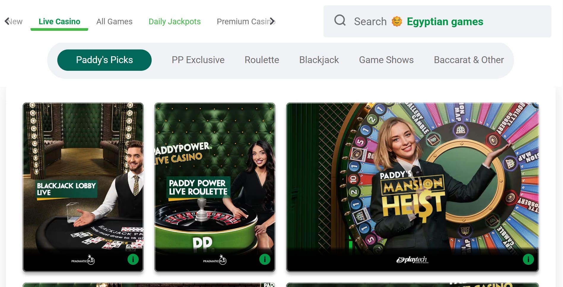 Online casinos Ireland Paddy Power
