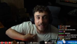 BESTIA Santutu screenshot from livestream on Kick