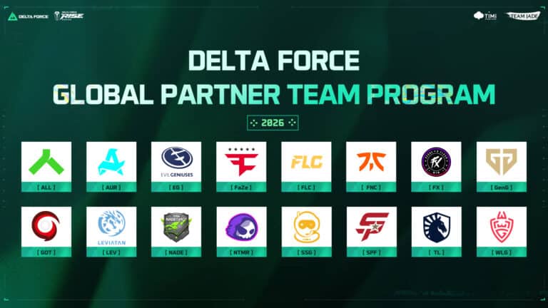Image of teams attending Delta Force Rise Event