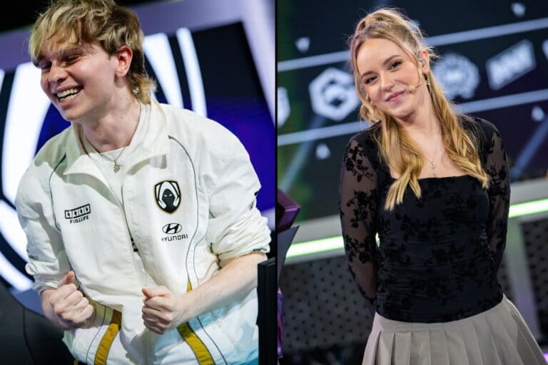 Images of BenjyFishy and Billie IDK from the Riot Games Berlin Arena during the VCT EMEA Finals.