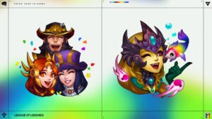 League of Legends 2026 Pride Emojis
