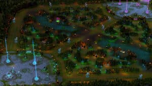 Image of the map from League of Legends Classic