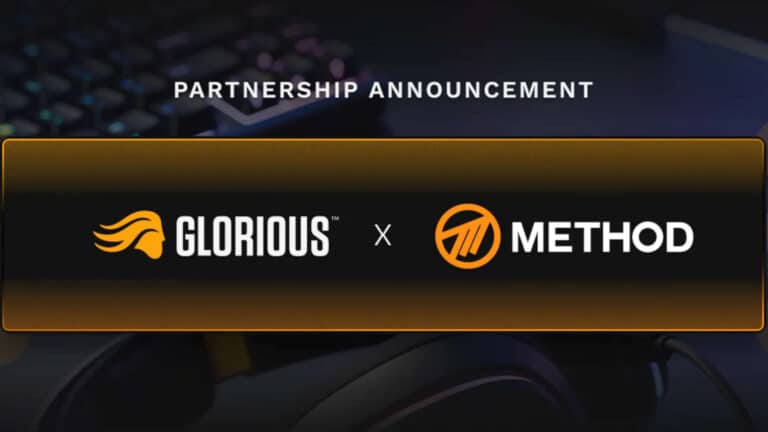 Partnership announcement between Glorious and Method GG.