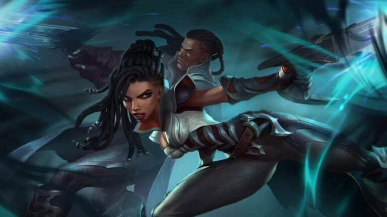 Lucian Senna from Riot Games poster.