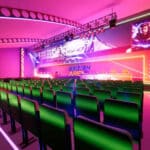 Mockup of British Esports main arena