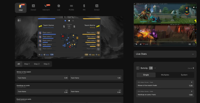 GRID Odds, a new service for esports betting